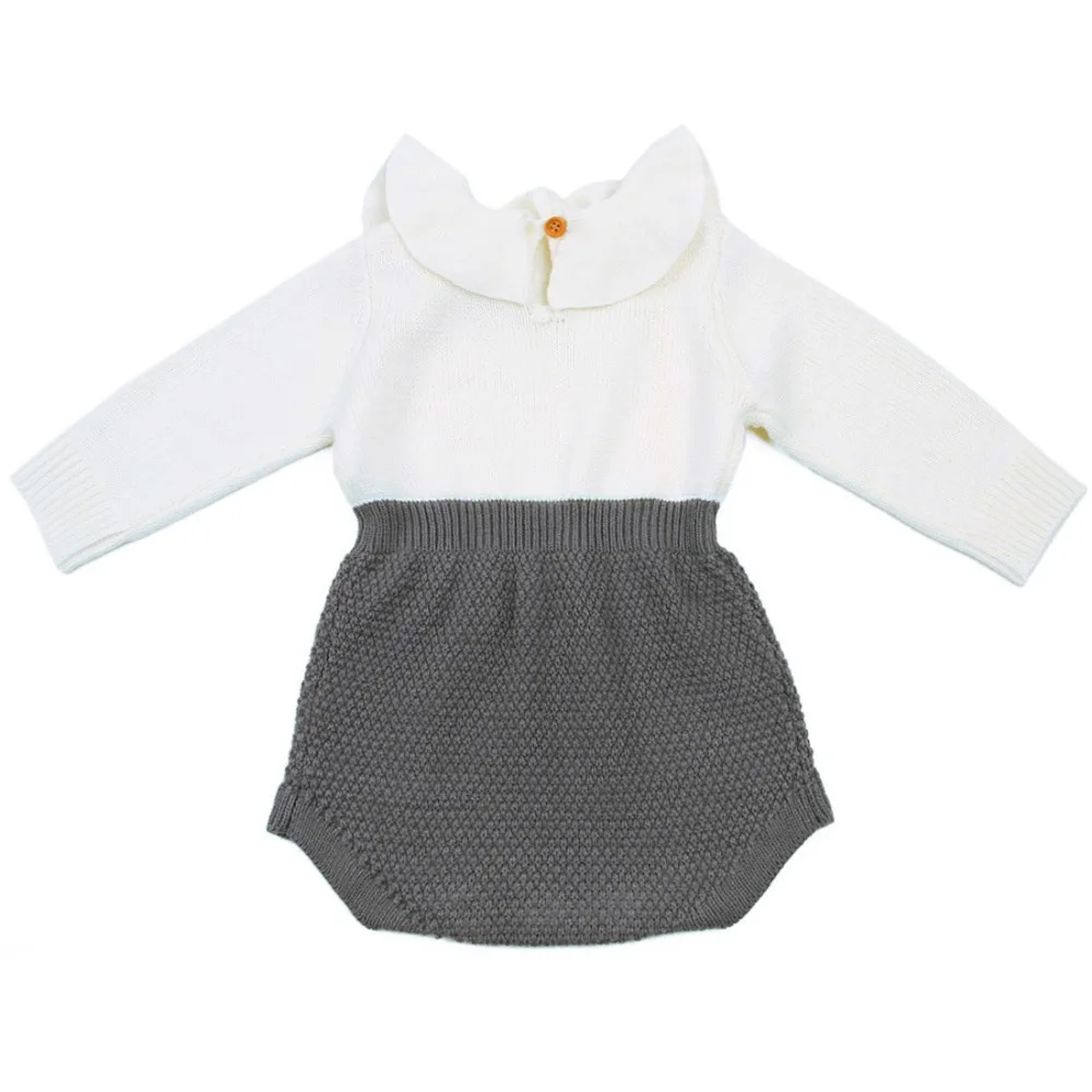 

Cute Newborn Baby Girl Wool Knitting Tops Bodysuit Shorts Warm Outfits Set Clothes