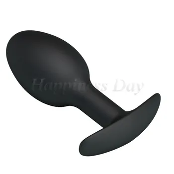3Size Anal Plug Inside Metal Ball Erotic Anal Beads Butt Plug Prostate Massager Anus Dildo Muscles Trainer Sex Toy For Women Men 4