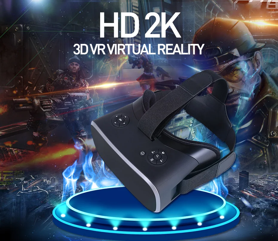 Virtual Reality Glasses Virtual Reality Refresh 75Hz Hd 2K Vr 3D Glasses Virtual Reality Glasses 3D For Xbox One Ps 4 Pc Gamers (1)