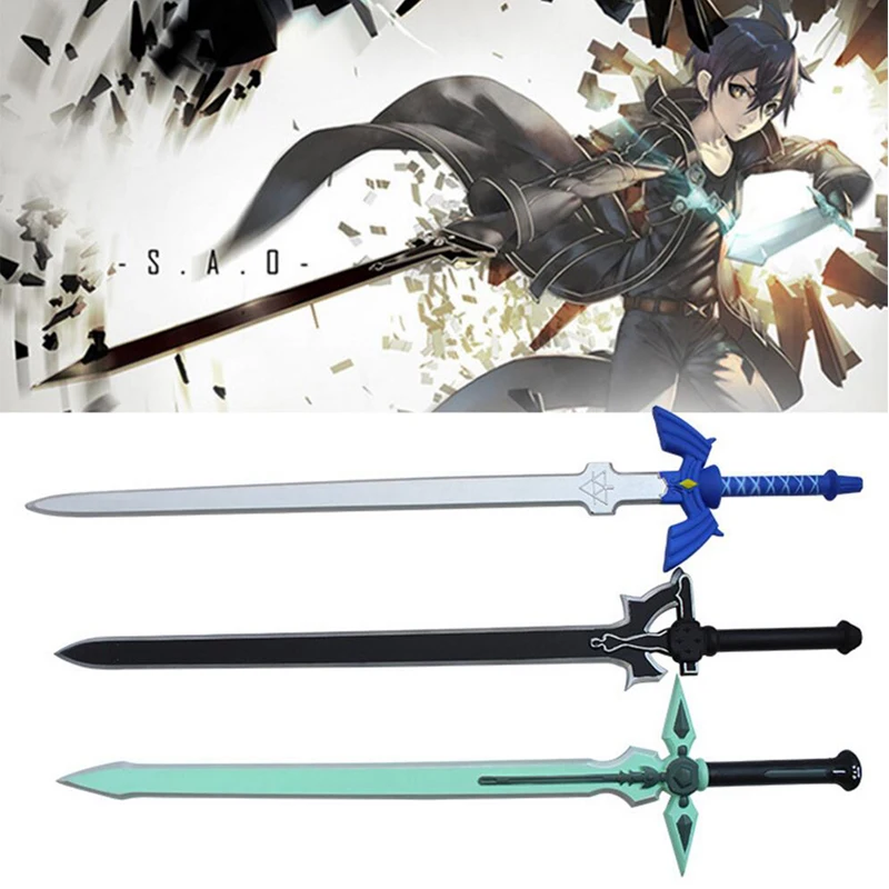 

80cm Sword Art Online SAO Legend of Zelda Kirigaya Kazuto Elucidator/Dark Repulser 1:1 Cosplay Prop Sword PU Foam Modle Toy