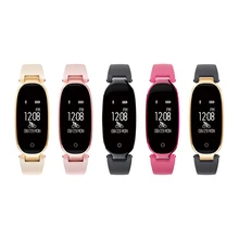 Модные женские часы, калории, фитнес-трекер, монитор сердечного ритма, водонепроницаемые спортивные Смарт-часы, браслет с пультом дистанционного управления