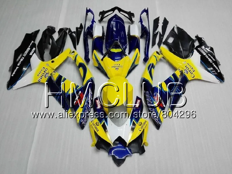 Не гонки средства ухода за кожей для SUZUKI GSXR 600 750 08 GSXR600 08 09 10 6HM. 23 GSX-R750 GSXR-600 K8 GSXR750 2008 2009 2010 обтекатель оранжевый - Цвет: No. 13