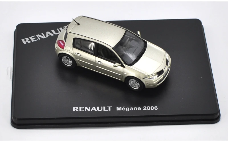 1:43 Renault Megane 2006 Металлическая Модель Автомобиля заводской 4S продажи подарок для сбора и в качестве подарка и украшения