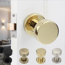 304 stainless steel one side invisible door locks invisible background wall door handle lock for interior doors hardware free shipping stainless steel door handle house ornamentation door hardware locks invisibility door lock ring handle dark locks