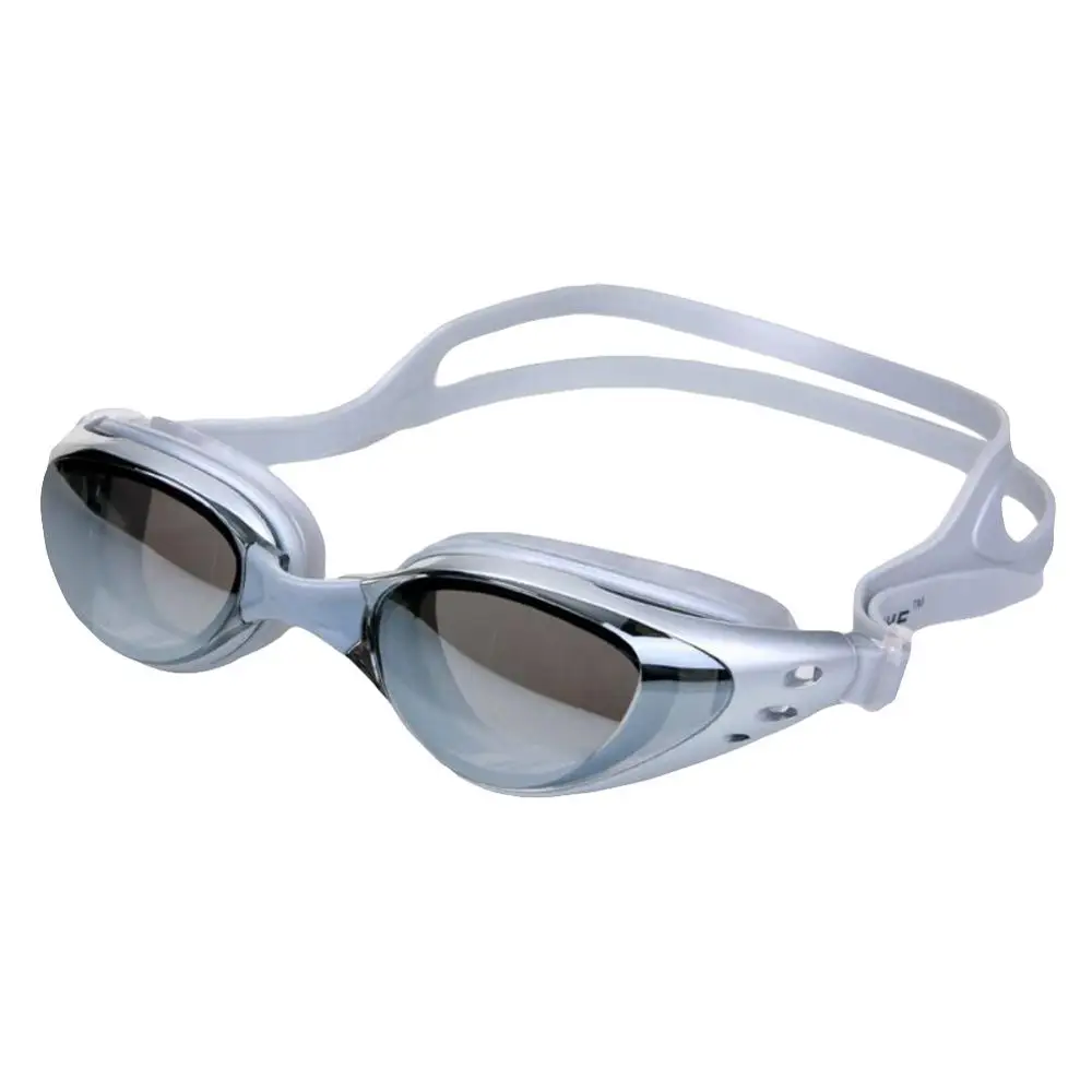 W Myopia 400 Профессиональные противотуманные силиконовые очки для близорукости 200-600, очки для плавания с коробкой, УФ очки для плавания для мужчин и женщин, спортивные очки для глаз - Цвет: W Myopia 400