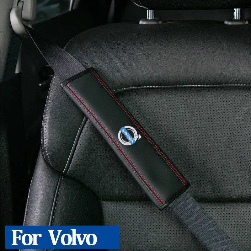 ShinMan 2x Кожаный Автомобильный Ремень безопасности накладка на плечо ремень безопасности накладка на ремень безопасности для Jaguar Toyota Audi BMW Benz Ford