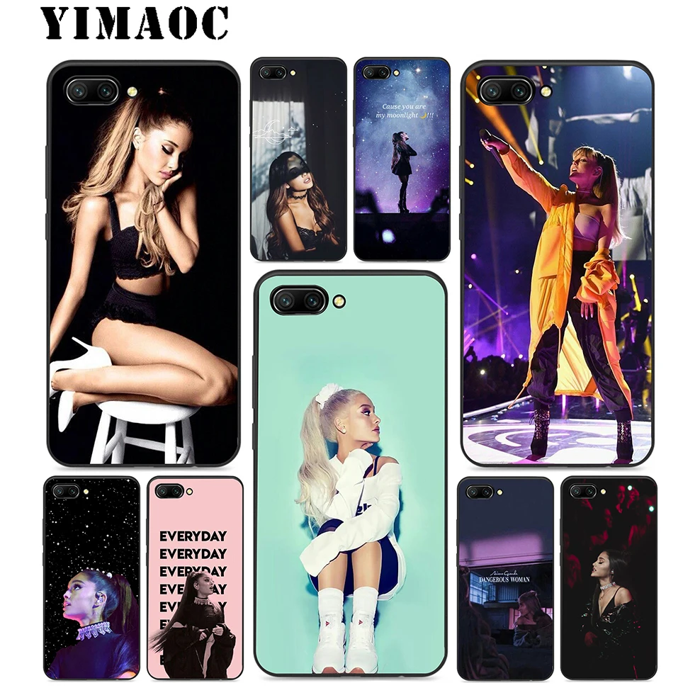YIMAOC Ariana Grande Goddess Мягкий силиконовый чехол для huawei Honor mate 10 P20 P10 P9 P8 P Smart Y6 6A 7A 7X 7C Lite Pro