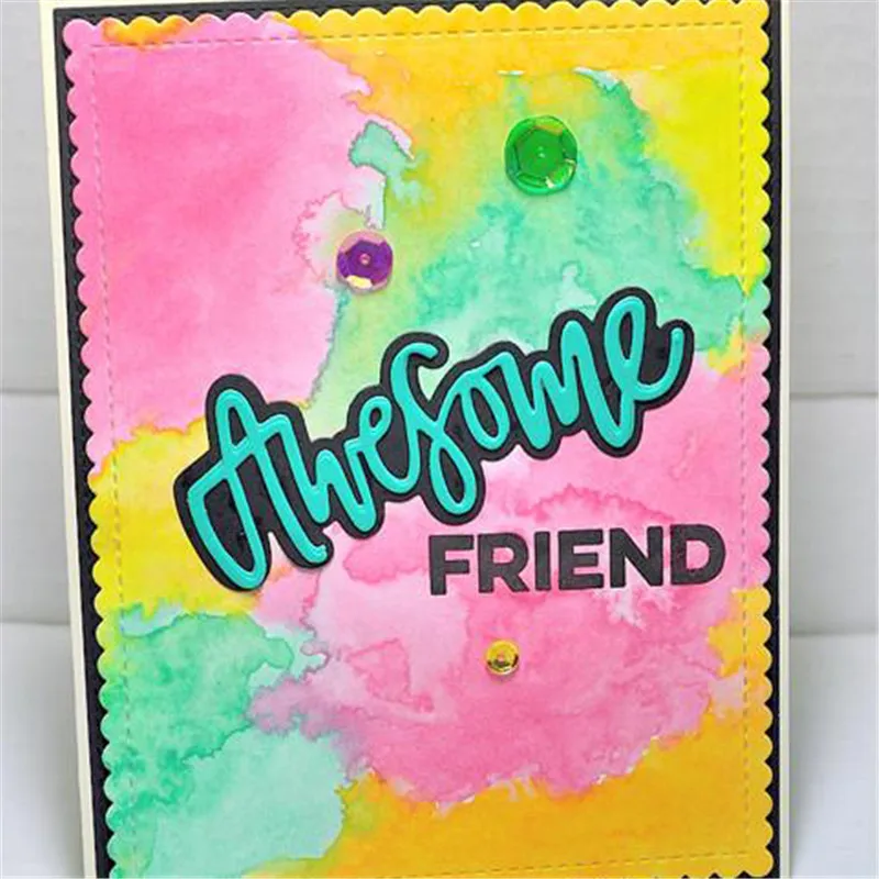 

Letter Word Sayings Metal Cutting Dies for Scrapbooking New 2019 Craft Dies Embossing Cut Decorative Card Making Dies