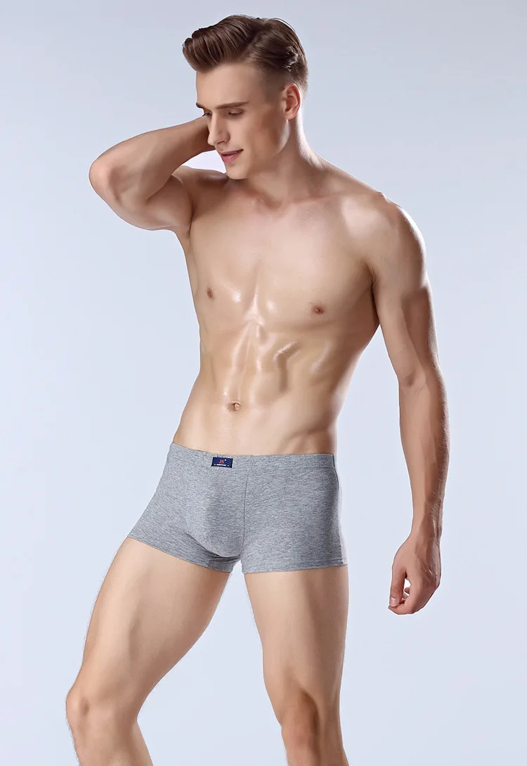 Для мужчин Cueca с рисунком принцесса Клубничка семейные трусы их хлопка, нижнее белье мужское нижнее белье; трусы-боксеры; Шорты однотонные Цвет Для мужчин трусы 4 шт./лот