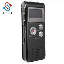 На месте бренд Best 8 ГБ Мини Цифровой Аудио Голос Регистраторы диктофон MP3-плееры Запись ручка Регистраторы ручка Перезаряжаемые