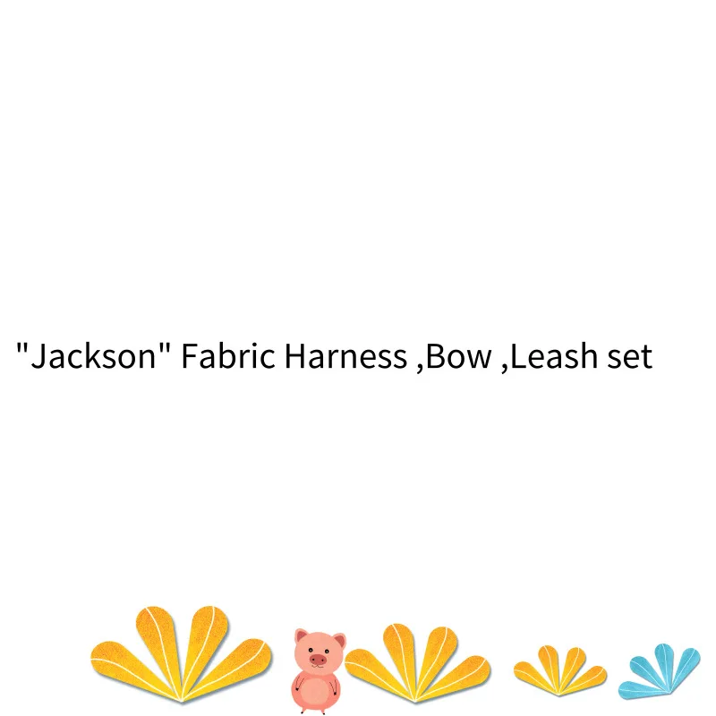 harness leash bowtie Набор поводков с бантиком - Цвет: harness leash bowtie