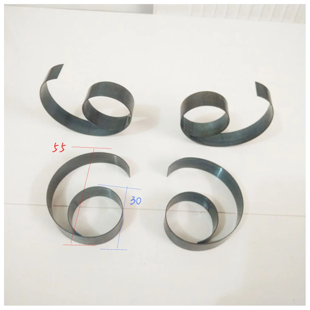 5pcs Professional custom constant force coil flat spiral spring 0.6