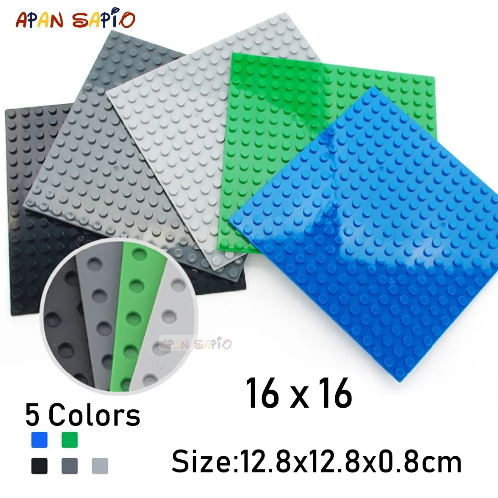 1 шт. DIY строительные блоки 16X16 на одной стороне для крепления руке