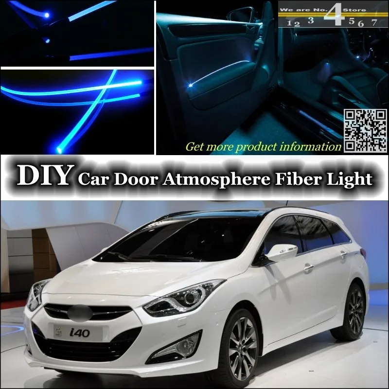 Us 20 09 20 Off Fur Hyundai I40 Innen Umgebungslicht Tuning Atmosphare Fiber Optic Band Lichter Innen Tur Panel Beleuchtung Nicht El Licht In