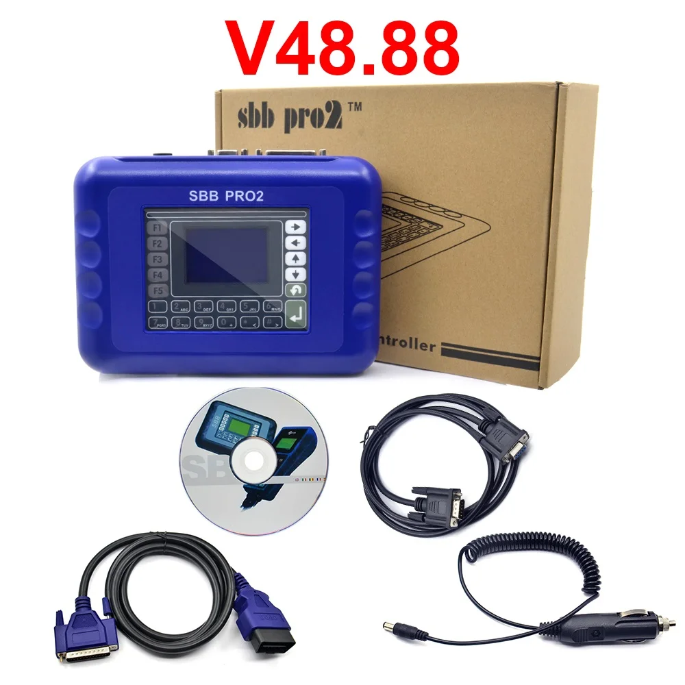 

version SBB PRO2 V48.88 with sbb V46.02 Mini Zedbull Auto Key Programmer cover most of cars