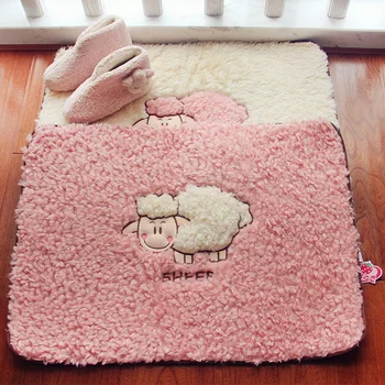

Japanese foreign trade adorable antiskid mat lamb, toilet mat, Door Mat Carpet cartoon mat, doormat