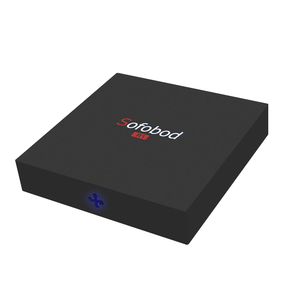 Sofobod IP tv Box Android 7,1 Amlogic S905W четырехъядерный 1G/8G wifi 4 K 1080 P Поддержка iptv телеприставка беспроводная клавиатура Smart tv Box