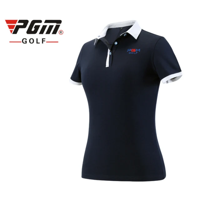 ladies orange golf shirt