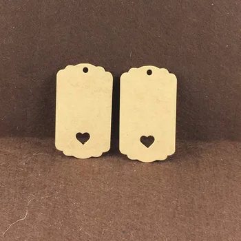 

200pcs 8.5x5cm Kraft Paper Card Blank Brown Tag Wedding Favour Gift Tag DIY Tag Luggage Tag