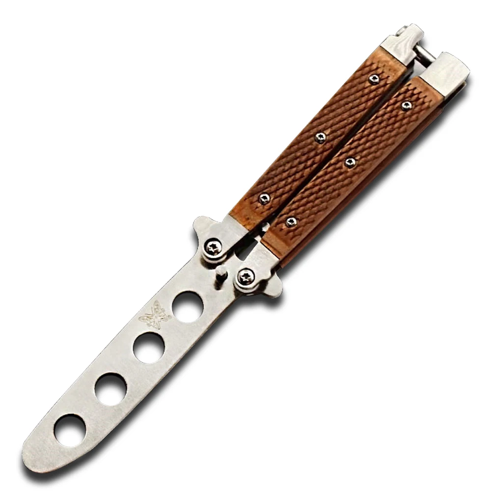 High Quality Stainless Steel Dull Blade Balisong Butterfly Balisong