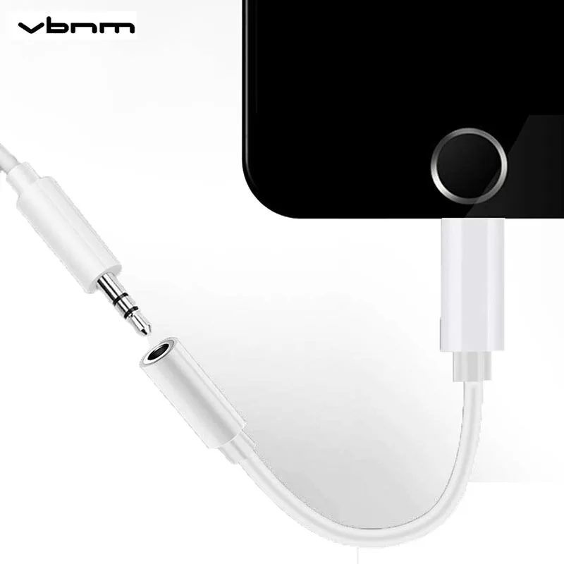 Аудиоадаптер 3 5 мм до 8 pin для iPhone 7 Plus X XR XS MAX Audio Adapter Jack наушники адаптер Поддержка