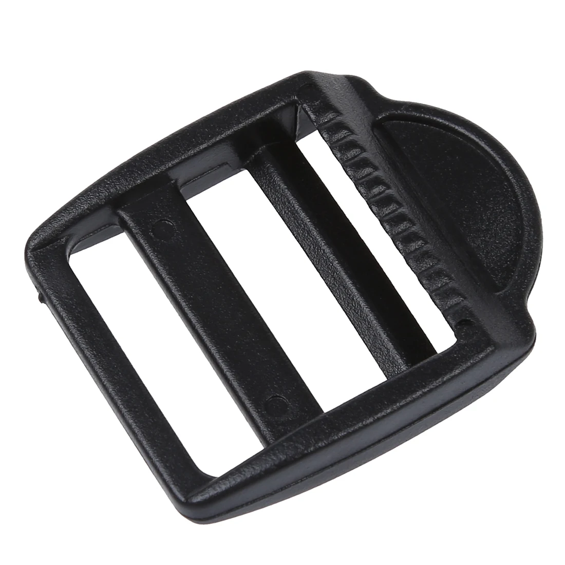 3 x Plastic Black Luggage Bag Side Buckles for 1" Width Strapin