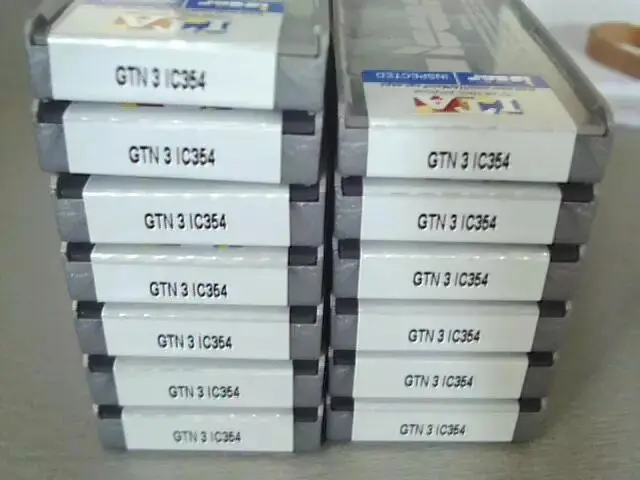 100 шт. iscar SP300 GTN3 IC354 твердосплавных insertscutting ЧПУ токарный инструмент