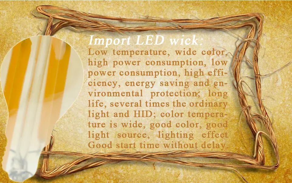 E27 Ampoule LED Filament Bulb (5)