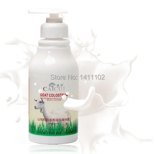 

New goat's skin nourishing moisturizing body lotion body Snow White Original Whitening Cream 180ml whitening Face Body Lotion