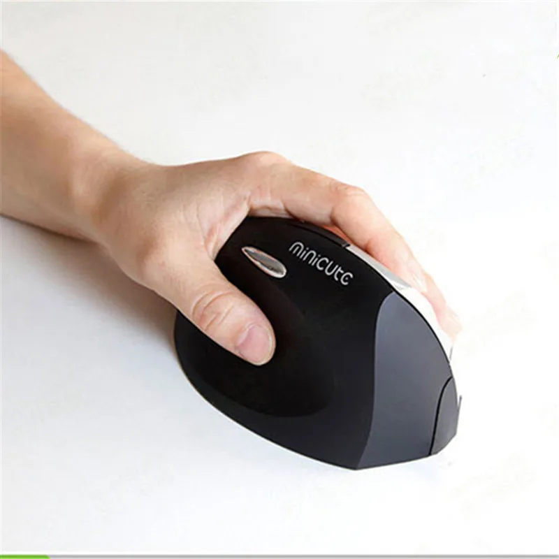 Minicute Ergonomische Vertikal Maus EZMouse2 Gaming Wireless 2400dpi Laser Heilung Handgelenk Mouse for die linke Hand Minicute Ergonomische Vertikal Maus EZMouse2 Gaming Wireless 2400dpi Laser Heilung Handgelenk Mouse for die linke Hand