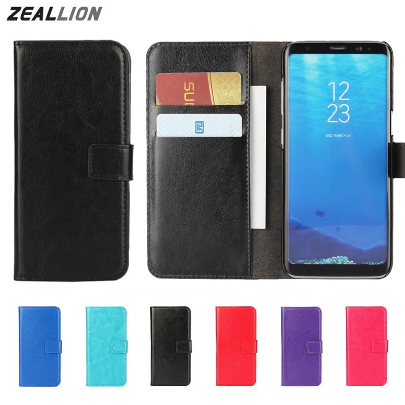 

ZEALLION For Samsung Galaxy S8 S7 S6 S5 S4 S3 Edge Plus J1 J3 J5 J7 A3 A5 2016 2017 EU US Note 8 Case Holster Flip Leather Cover