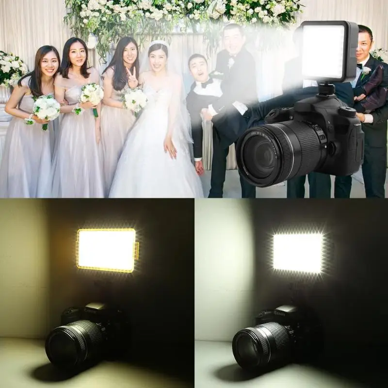160 LED Photo Camera Lights Video Lamp Light for Digital Camera Camcorder