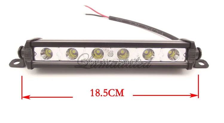 Автомобиль 18 Вт светодиодный рабочий свет бар ATV внедорожный 7 дюймовая фара-прожектор для 4x4 внедорожный внедорожник автомобиль грузовик прицеп трактор UTV