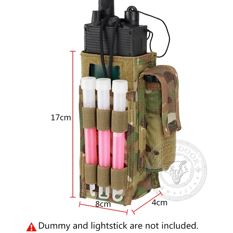 TMC радиостанция MBITR чехол Walkie Talkie Molle тактический боевой Prc-152 Мультикам CP TMC2687