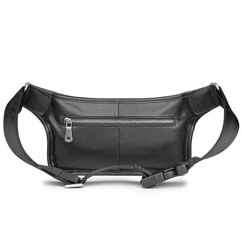 J.M.D Men/'s Sling Bag Genuine Cowhide Leather One Shoulder Sport Chest Bag