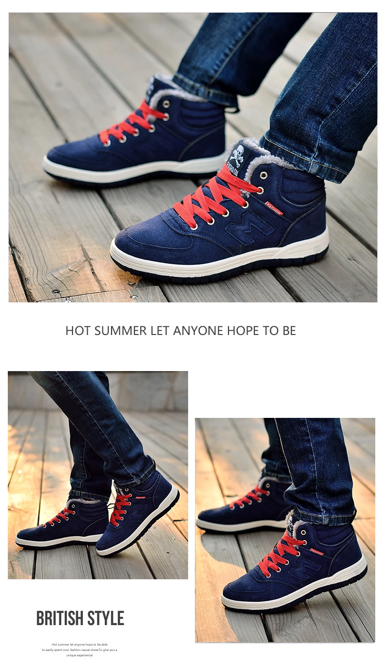 Brand Men's Winter Shoes Man Big Size Sneaker Mens Ankle Leather Boots Men Male Boot Warm Fur Classic Casual Snow Bot (15)