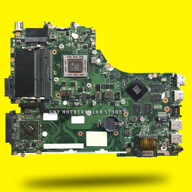  X550ZE Motherboard A10-7400U LVDS For ASUS X550ZE X550Z K550Z laptop Motherboard X550ZE Mainboard X