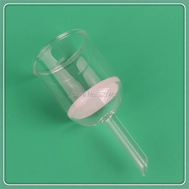 150ml,Lab Buchner funnel with drop tube,2 Coarse filter,Groud Joint