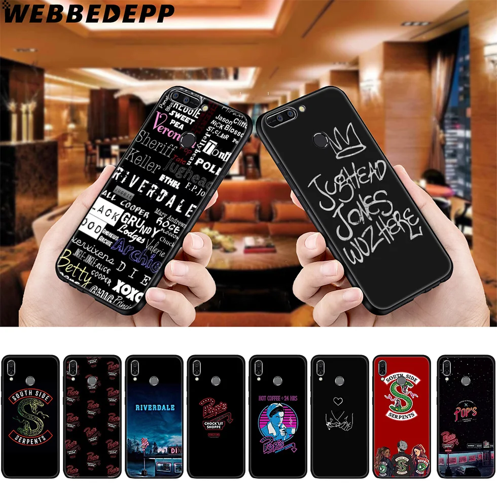 

WEBBEDEPP Riverdale Series Cole Soft Case for Huawei P8 P9 P10 P20 P30 Lite Pro P Smart Z Plus 2019 Y6 Prime 2018 2017 Lite Mini