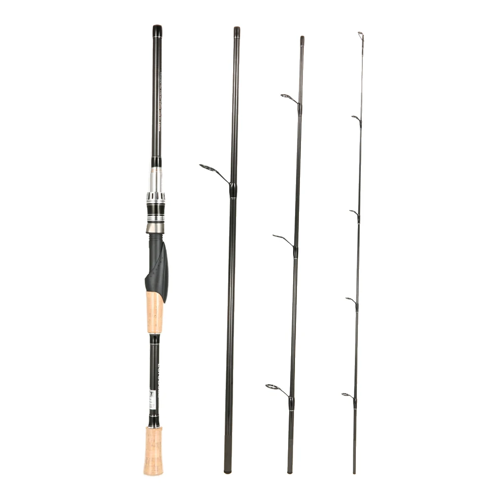 Fishing Rod Spinning Rod Pole Carp 4 Sections Spinning Casting Fishing Rod High 99% Carbon Rods Fishing Pole De Pesca
