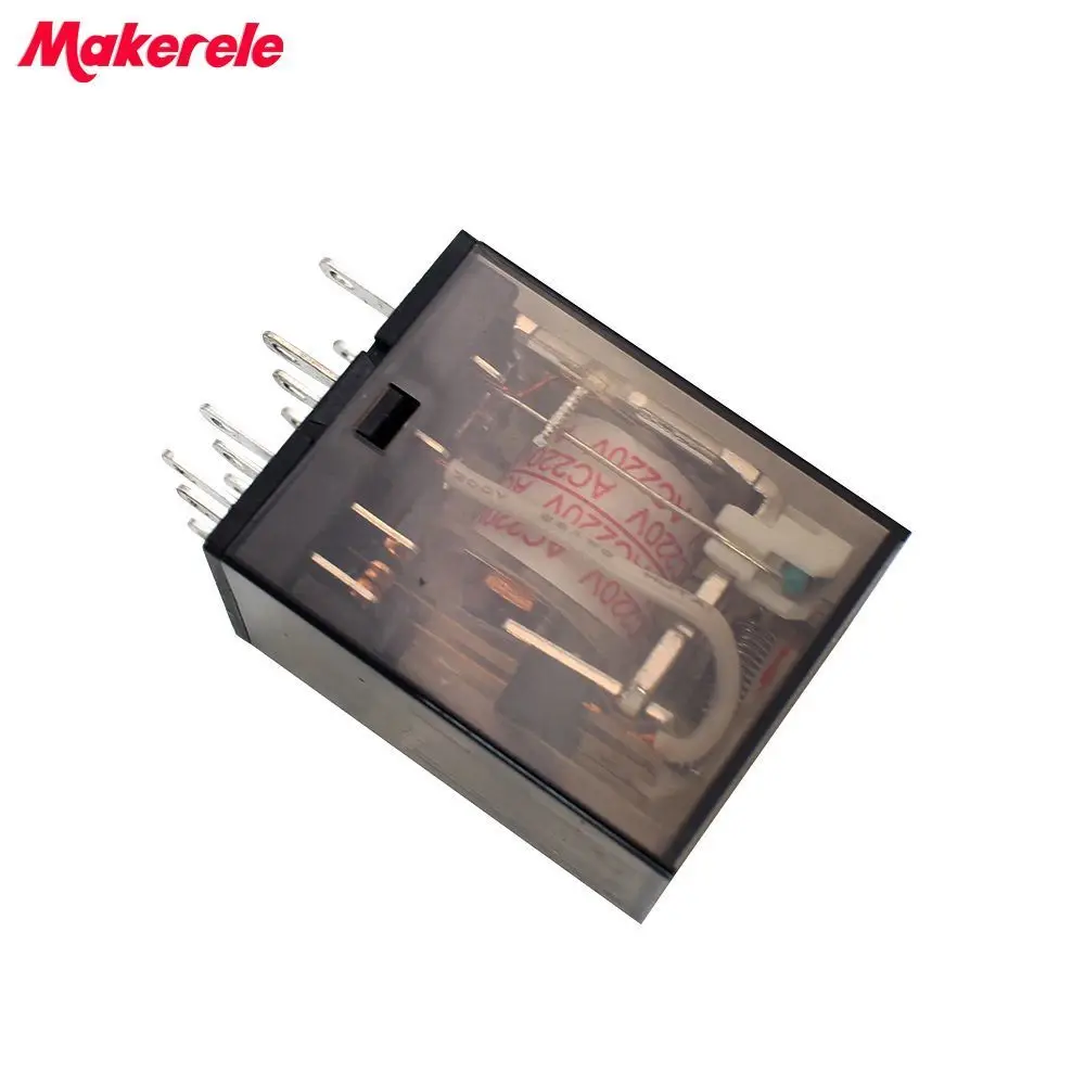 Горячая Распродажа твердотельные реле HH53P My3 DC 24v 11 Pin 220v Ac 5A Mini Электромагниты 3pdt