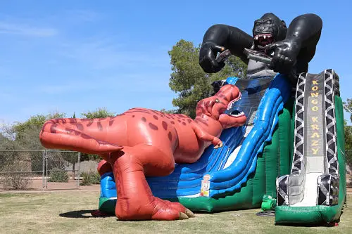 

Competitive price inflatable kids slide outdoor amusement park equipment from China supplier