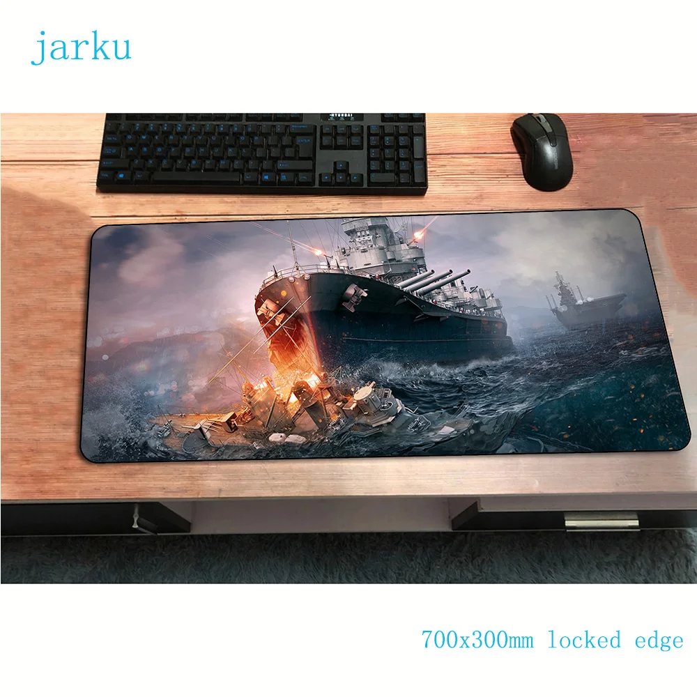 Игровой коврик для мыши world of warship 700x300x3 мм|Коврики мышей| |