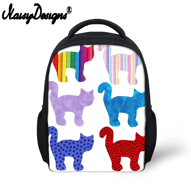 Noisydesigns сладкий мультфильм для женщин рюкзак животных кошка печати для колледж обувь девочек школьные сумки ноутбук дорожная сумка Mochila элегантный