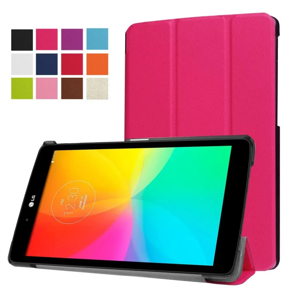 CucKooDo Folio кожаный смарт-чехол для мобильного телефона LG G Pad X 8,0(T-Mobile V521WG)/G Pad III 8,0 V525 гироборд с колесами 8 дюймов планшет