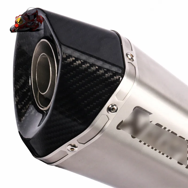 Slip On For Honda CBR1000RR Motorcycle Exhaust Esacpe Modified Carbon Fiber Muffler Middle Contact Link Pipe DB Killer