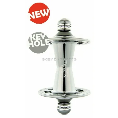 Circus Monkey HRW Road Rear Hub,24 Hole,Black