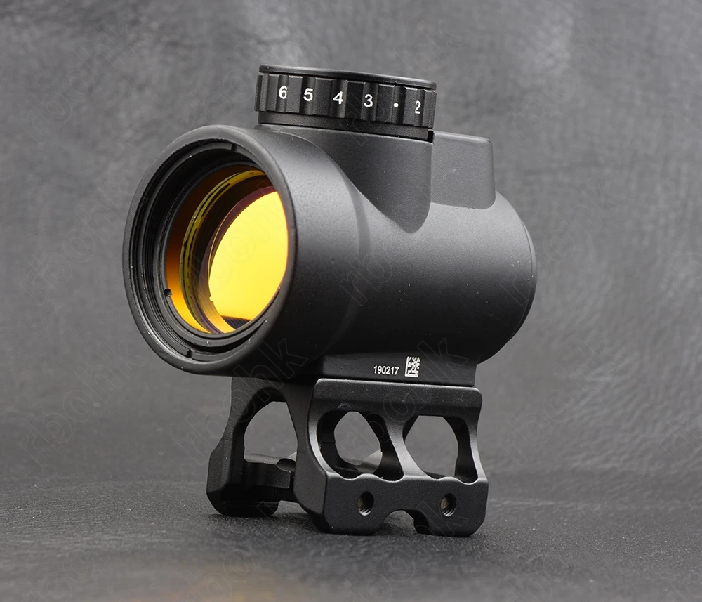 Тактический прицел для винтовки Trijicon Mro Style 1x с красной точкой высоких и низких
