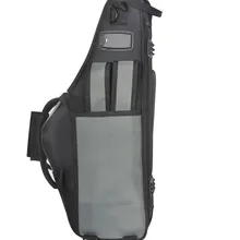 Двойной наплечный и задний свет Водонепроницаемость светлая сторона саксофон Саксофон Мягкая Сумка вместе с портативным