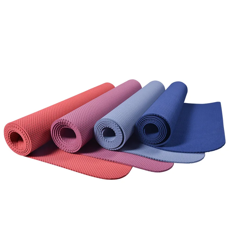 

183*61CM/80CM Non-Slip Yoga Mat Sport Gym Soft Pilates Mats Comfort TPE Yoga Mat for Exercise Yoga and Pilates SL1041